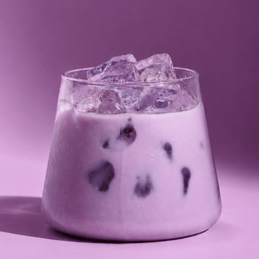 IJskoude ube ube latte Nolia