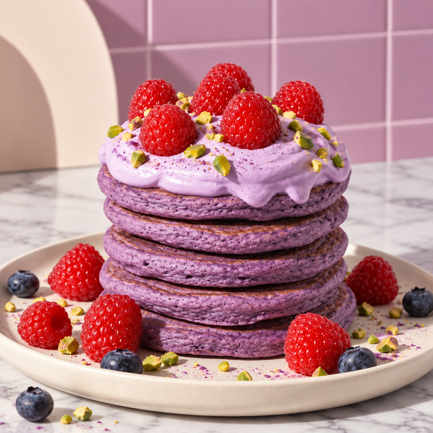 Ube Pannenkoeken Recept: Luchtige Paarse Pannenkoeken