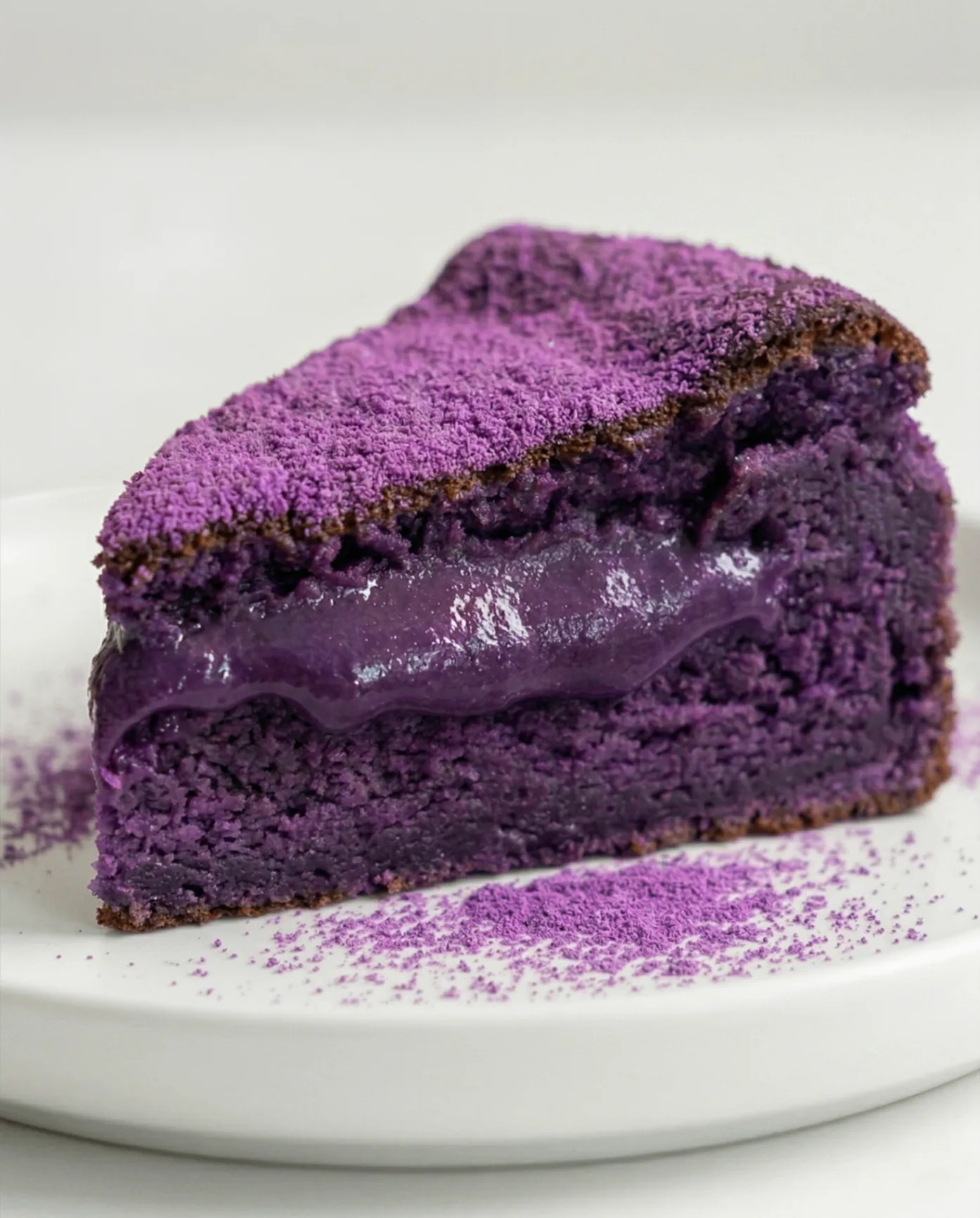 Recept Ube Lava Cake
