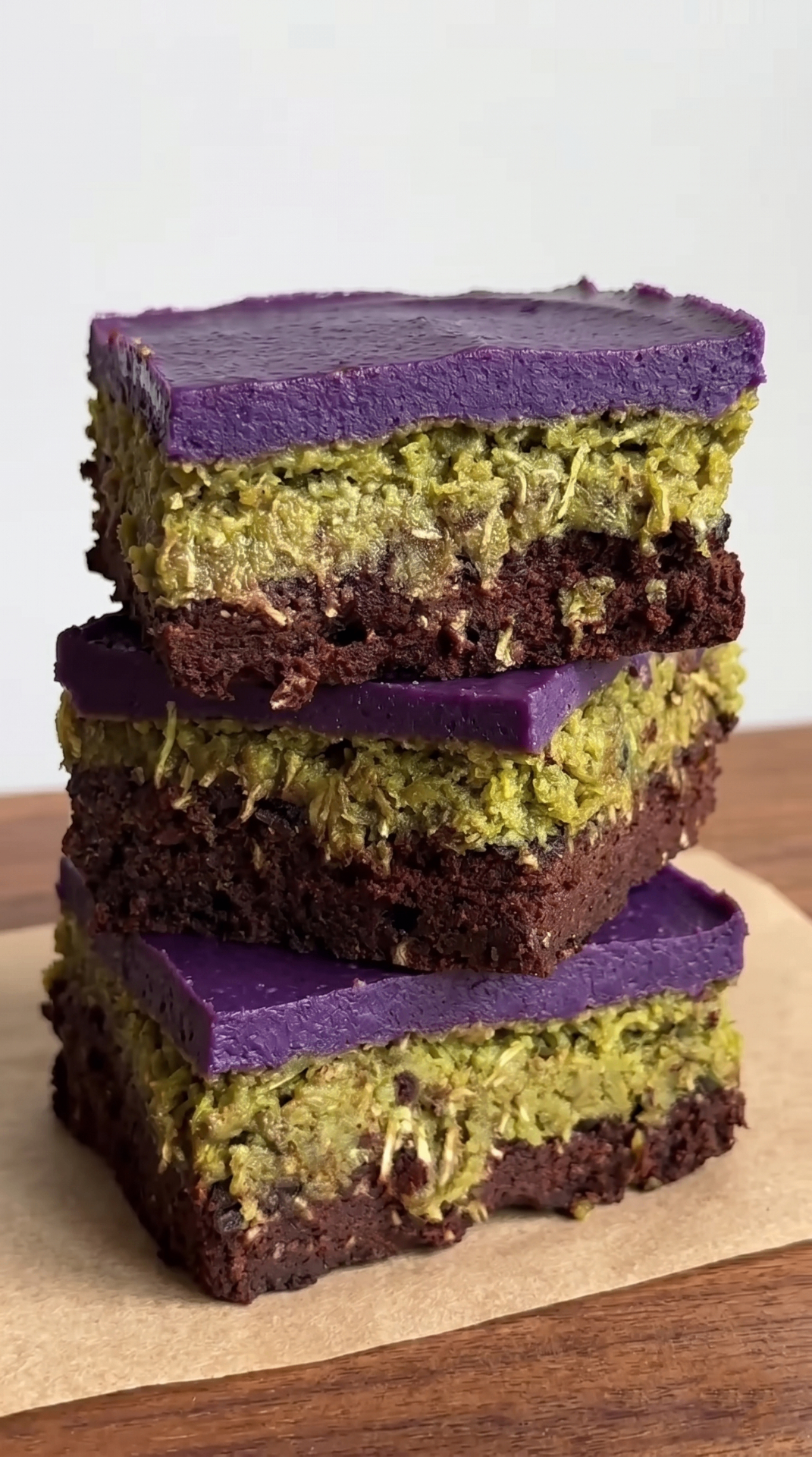 Ube Dubai Chocolate Brownie Bars: Viraal Pistache Kataifi Recept